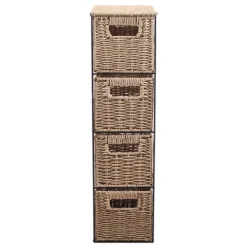 Colonne rangement 4 paniers