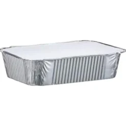 Contenant en aluminium rect x6