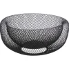 Corbeille a fruits 27cm noir