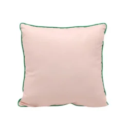 Coussin a carreaux ass rose/vert