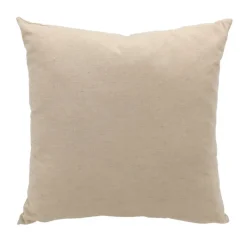 Coussin boho 45x45cm taupe