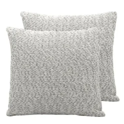Coussin darci 40x40cm gris clair