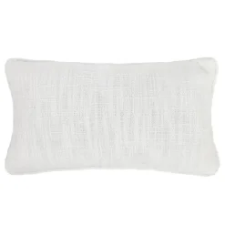 Coussin desert 20x35cm blanc