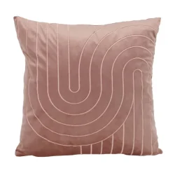 Coussin design arche 45x45cm blu