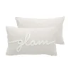 Coussin glam 30x50cm