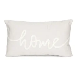 Coussin homealone 30x50cm creme