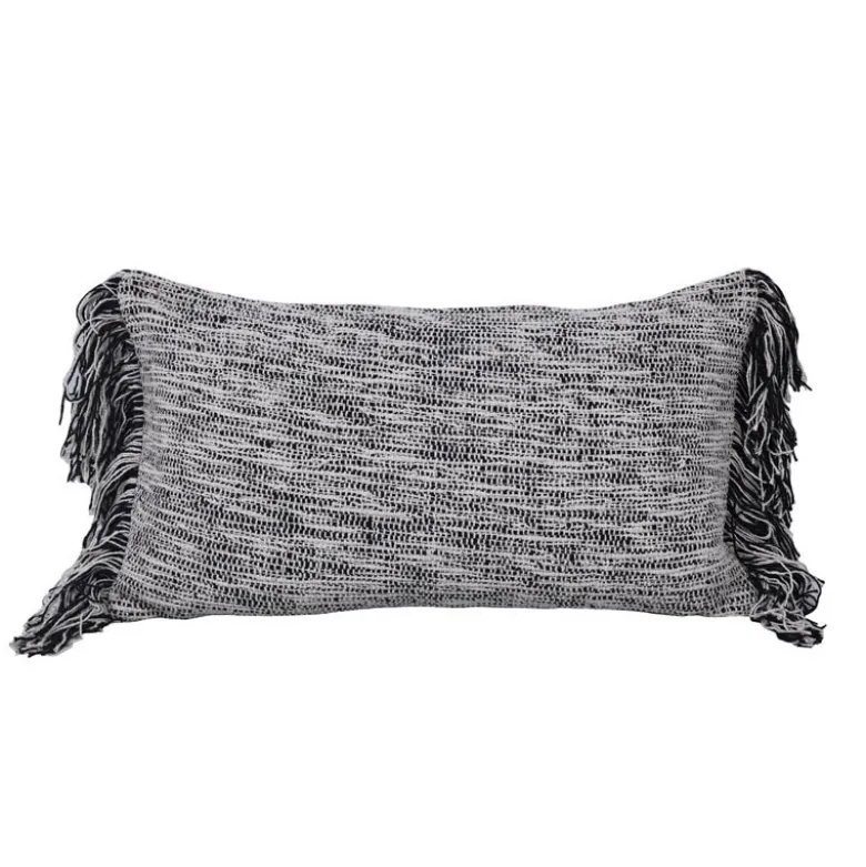 Coussin laponie blanc 30x50cm
