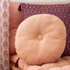 Coussin light slub d40cm
