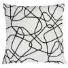 Coussin line art 48x48cm