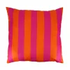 Coussin peps 60x60cm rose/orange