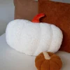 Coussin plat citrouille 45x40cm