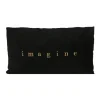 Coussin romantic 30x50 noir