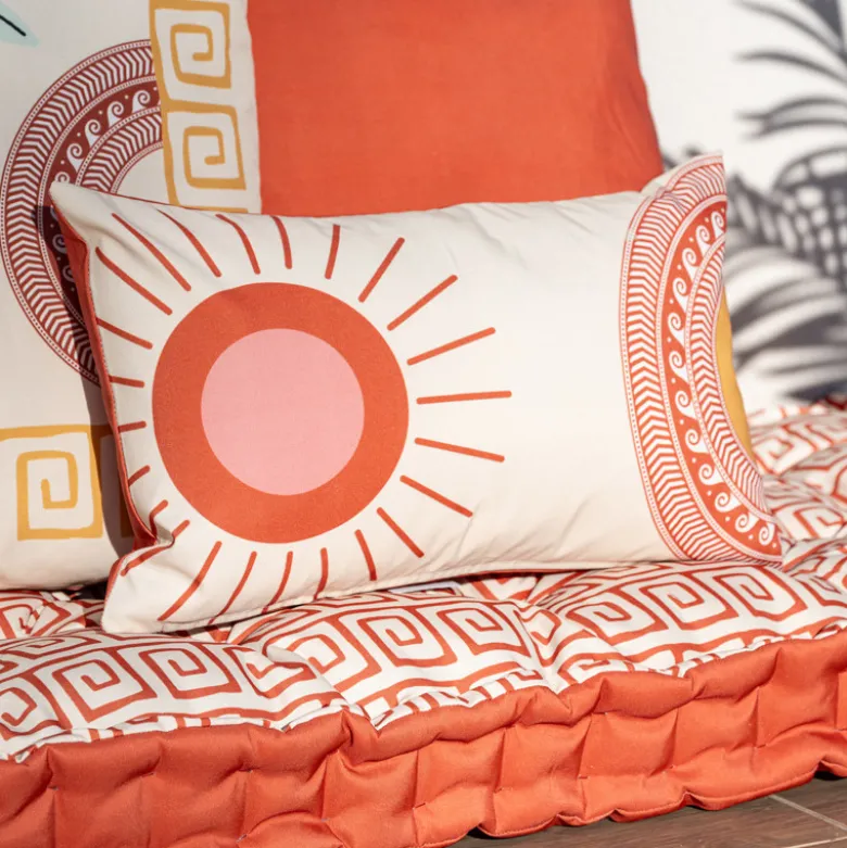 Coussin sunset deperlant 50x30cm