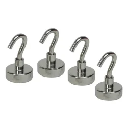4 crochets magnetiques