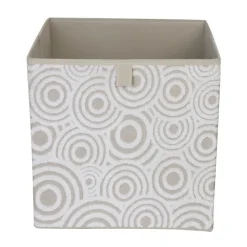 Cube de rangement rond