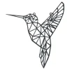 Deco murale colibri metal
