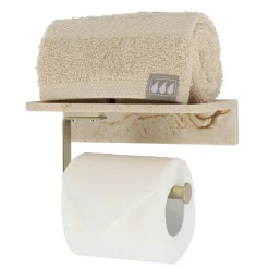 Derouleur papier wc travertin