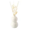 Diffuseur beige avec pampas