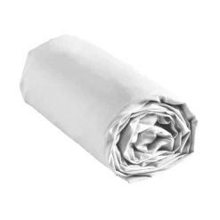 Drap housse 140x190 blanc
