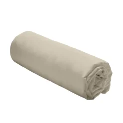 Drap housse 140x190cm beige