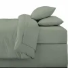 Drap housse 90x190cm sauge