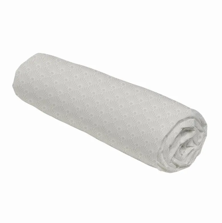 Drap housse 90x190 coton geo