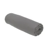 Drap housse 90x190 jersey gris f