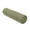 Drap housse 140x190 jersey vert