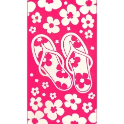 Drap plage velours jacquard