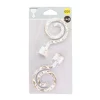 Embout demeure d20 x2 - blanc/or