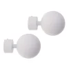 Embout gaia d28 x2 - blanc mat