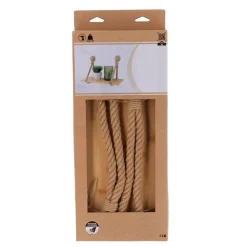 Etagere bambou lanieres naturel