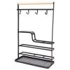 Etagere cusine metal noir