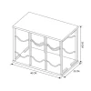 Etagere pour bouteilles de vin