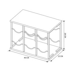 Etagere pour bouteilles de vin