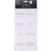 Etiquettes de cuisine bocaux