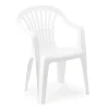Fauteuil monobloc blanc
