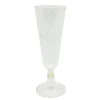 Flute a champagne avec pailettes