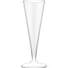 Flutes a champagne x8 plastique