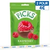 Framboise enrobee chocolat lait
