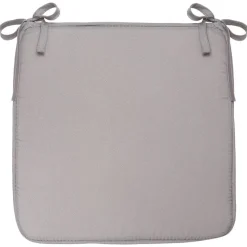 Galette de chaise 38x38cm gris c