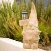 Gnome lanterne solaire