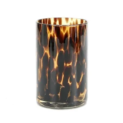 Gobelet ambre tachetees marron