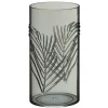 Gobelet avec motif feuillage