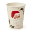 Gobelet 240ml x10 santa