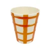 Gobelet plastique orange vibes