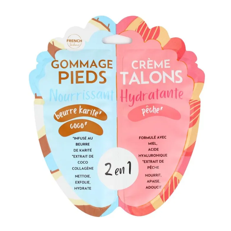 Gommage/gel hydratant pieds