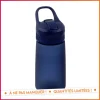 Gourde en plastique paille