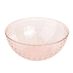 Grand bol plastique transparent