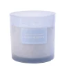 Grande bougie pot verre